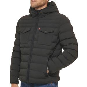Veste matelassée imperméable respirante avec logo personnalisé, légère, chaude, rembourrage doux, vêtements d'extérieur, streetwear d'hiver - Product Image 4