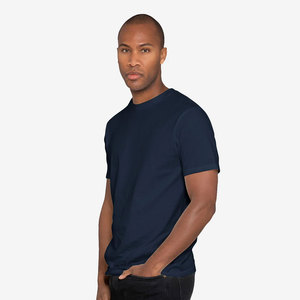 OEM Custom Design 100% Cotton Men's T-Shirt High Quality Fit Short Sleeve Silk Screen Printed T Shirt - Product Image 2