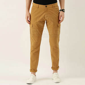 Pantalones Cargo de Lona Ligeros y Ajustados para Hombre, Transpirables y de Secado Rápido, Estilo Casual y Cómodo - Product Image 1