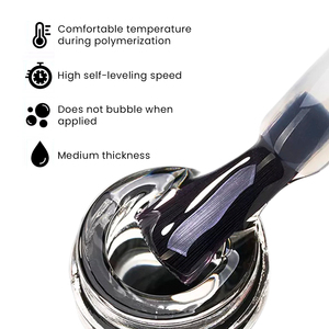 ShesColor 6 en 1 fortalecedor de uñas Gel de goma esmalte de uñas 12ml constructor extensión de engrosamiento de uñas estructura dura Gel pegamento - Product Image 3