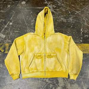 100% algodón recién llegado sudaderas con capucha lavadas con ácido de alta calidad sudaderas y sudaderas con capucha de gran tamaño con hombros caídos para hombres - Product Image 3