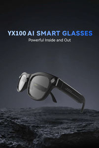 Gafas inteligentes ligeras YX100, cámara inalámbrica <span class=keywords><strong>de</strong></span> 800W <span class=keywords><strong>de</strong></span> píxeles, traducción <span class=keywords><strong>de</strong></span> viaje y AI para filmación manos libres a la moda - Product Image 2