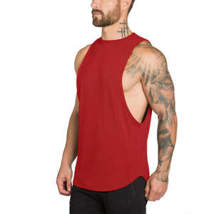 Camiseta sin Mangas Deportiva para Hombre, Personalizable con Logotipo, para Gimnasio, Entrenamiento Muscular, Culturismo, Fitness, de Algodón Cómodo - Product Image 2
