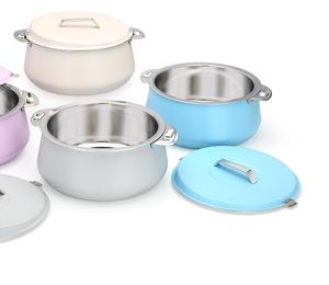 หม้อรองอาหารโลหะทรงอินเดีย สำหรับใส่อาหารร้อน ให้ความร้อนสม่ำเสมอ เหมาะสำหรับงานเลี้ยงสังสรรค์ สร้างบรรยากาศอบอุ่น - Product Image 2