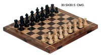 Jeu d'échecs en laiton à Base de bois, dernière conception, or Antique poli, jeu d'échecs en laiton lesté avec boîtier en aluminium métal
