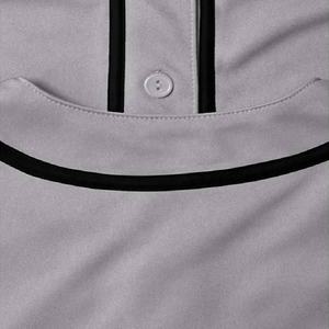 Personalizar los hombres Jersey de béisbol bordado parche Logo sublimación tira diseño impreso ropa deportiva barata personalizar camiseta de béisbol - Product Image 5