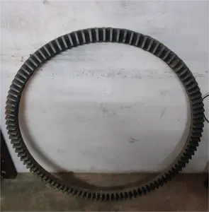 Factory Custom Big Gear Ring Manufacturer Cement Mixer Ring Gear Internal Or External Gear Ring