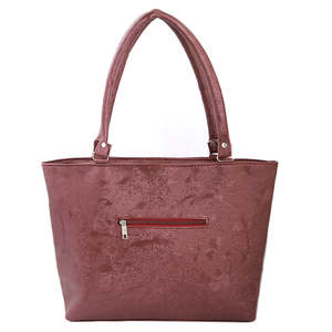 กระเป๋าถือสตรี - สีน้ำตาลแดง - Product Image 3