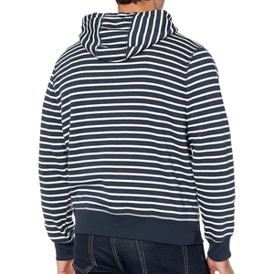 Sudaderas con capucha y sudaderas para hombre Sudadera con cremallera de algodón 100% Algodón Estampado sólido Patrón Liso teñido Colección de invierno con capucha 2025 - Product Image 5