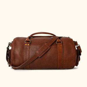 กระเป๋าดัฟเฟิลหนังแท้สไตล์ใหม่กระเป๋าเดินทางหนังแท้จากผู้ผลิตระดับมืออาชีพ - Product Image 4