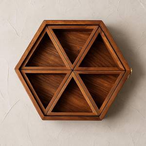 Récipient à épices, boîte à bijoux, porte-épices, décoration de la maison, récipient en bois, récipient à épices en bois - Product Image 2