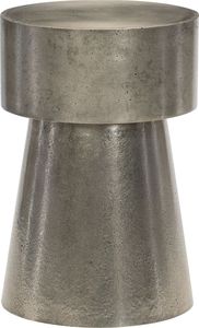 Mesa de centro de metal de Diseño atrevido moderno con base artística asimétrica acabado dorado metálico para muebles de sala de estar - Product Image 5