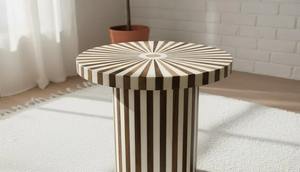 Table basse en os incrusté de qualité supérieure, meubles de salon pour usage résidentiel et commercial, en vrac - Product Image 3