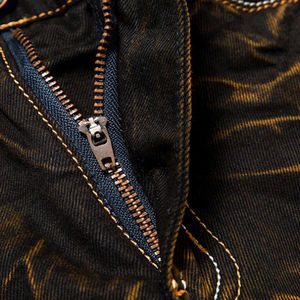 กางเกงยีนส์ผู้ชายแนวสตรีทสุดอินเทรนด์กางเกงยีนส์ระบายอากาศได้ดีดีไซน์ใหม่ - Product Image 6