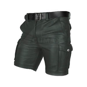 OEM Service Wholesale <b>Men</b> <b>Leather</b> <b>Shorts</b> New Arrival <b>Leather</b> <b>Shorts</b> Private Label <b>Leather</b> <b>Shorts</b> - Product Image 3