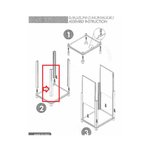 Kit Lavabo de Resina Blanca (montante) - Product Image 1