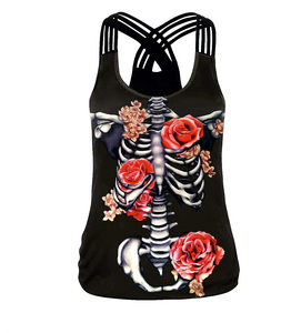 Camiseta sin mangas para mujer, 100% algodón, tejido ecológico, transpirable, de secado rápido, cuello alto, OEM, la más vendida, novedad de fábrica - Product Image 4
