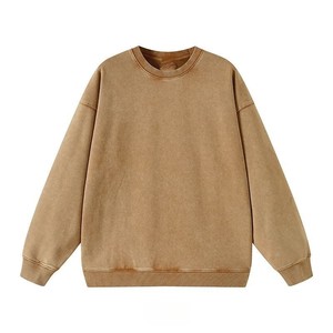 Sudadera personalizada al por mayor, estilo boxy, con bordado, para marcas de ropa urbana estadounidenses, etiqueta privada - Product Image 3