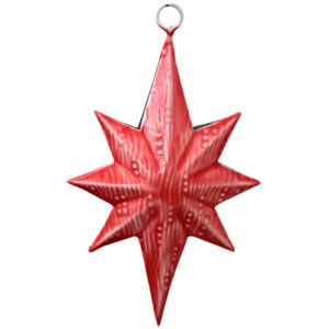 Estilo Vintage Latón Y Hierro Navidad Decorativo colgante X-Mas Tree Color Negro Y Oro Hecho A Mano X Mas Tree - Product Image 6