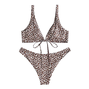 2025 personalizado XXL de talla grande Micro Bikini conjuntos mujeres secado rápido ropa de playa estilo corto sublimación impreso Bikini traje de baño - Product Image 6