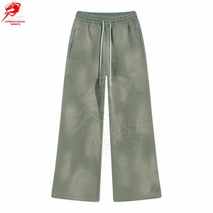 Premium Fashion Acid Wash Trousers Washed Casual Pants Customized Apparel Low MOQ Factory Direct <b>Sale</b> - Product Image 6