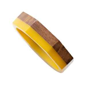 New Arrival Custom Gorgeous Multi Color Resin Wood Bangle <b>Beaded</b> <b>Bracelet</b> for Girls <b>Men</b> Women - Product Image 3