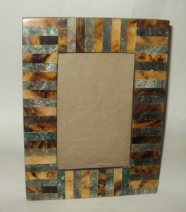 Handmade Customized Beautiful Wooden Bone Inlay <b>Photo</b> <b>Frame</b> India Best Quality Tabletop Installation Address Crafts - Product Image 6