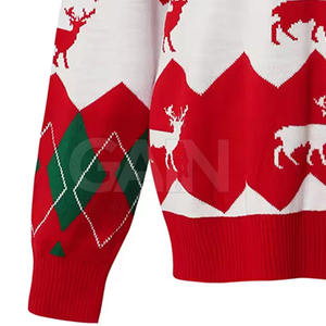 Vente en gros de sweat-shirt de Noël sweat-shirt de Noël pour hommes en coton personnalisé de haute qualité en polyester - Product Image 6