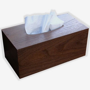 Caja de pañuelos de madera, soporte - Product Image 5