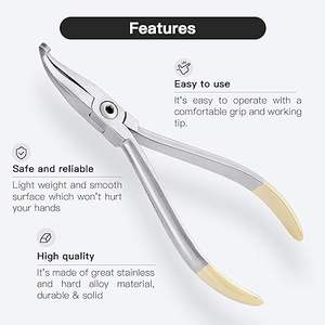 Annhua Dental Curved How's Plier Alicates curvos de ortodoncia, posición de ortodoncia - Product Image 2