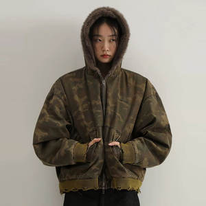 320gsm para lavado ácido Invierno Impresión digital Mejor fabricación de ropa Bordado Sudadera con capucha 2026 Diseño de moda Vintage - Product Image 4