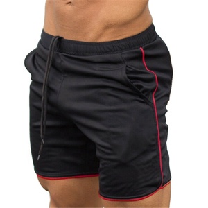 Short personnalisé pour hommes avec cordon de serrage Short de gym à séchage rapide en polyester pour hommes - Product Image 1