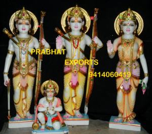 Ram Laxman Sita pour Cimetière Villa Usage Domestique Ram Laxman Sita Statues Intérieures/Extérieures pour Cimetière Jardin Temple Hôtel Usage Domestique - Product Image 1