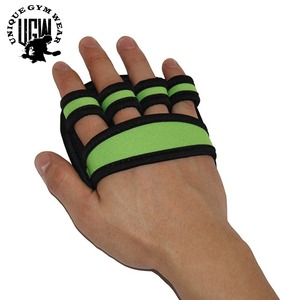 Top Trending New UNIQUE GYM WEAR Custom Made Neoprene Weight Lifting Hand Palm Protection Grip Pads Comprehensive Lightweight - Product Image 2