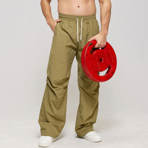 Baggy Nylon <b>Trouser</b> Stylish Streetwear Relaxed Fit Lightweight Everyday Fashion Baggy Nylon <b>Trouser</b> - Product Image 5