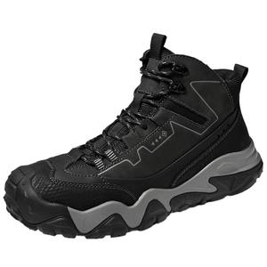 Nouvelles Bottes d'Hiver Montantes en Cuir Véritable pour Hommes 2026, Doublées Polaire, Chaudes et Isolées, Chaussures de Randonnée et de Sport d'Extérieur, Grandes Tailles - Product Image 4