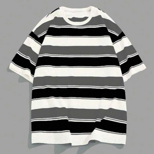 Men's Short Sleeve T-Shirt Quick Dry Soft Cotton with Anti-Bacteria <b>Fabric</b> Custom Logo for Puff Print OEM ODM Support - Product Image 1