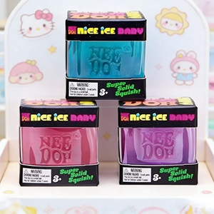 Juguete Antiestrés NeeDohh Nice Cube, Juguete Sensorial para Aliviar la Ansiedad, Pelota Blanda para Apretar, Juguetes Promocionales - Product Image 5