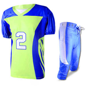 Uniformes de Fútbol Americano Unisex de Alta Calidad y Bajo Precio, Tela Ligera, el Mejor Servicio OEM para Uso Deportivo, Tallas Grandes Disponibles - Product Image 4