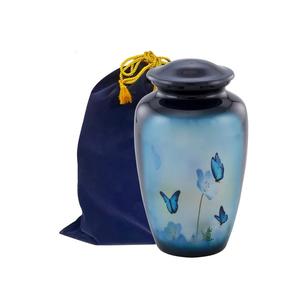 โกศใส่เถ้ากระดูกผีเสื้อสีน้ำเงินสำหรับขี้เถ้าของมนุษย์โกศใส่เถ้ากระดูก200lbs - Product Image 4