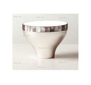 Bol décoratif en fer de qualité supérieure forme ronde bol de service à dessert de taille personnalisée pour la maison hôtel - Product Image 1