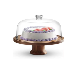 ใหม่จานไม้สำหรับแสดงเค้กงานหัตถกรรมถาดเสิร์ฟชาร์ตัดเค้กของหวานคัพเค้ก - Product Image 6