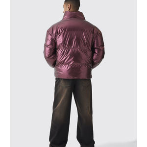 Chaqueta de Invierno para Hombre, Nueva, Delgada, con Cuello Alto, Impermeable, Transpirable, con Logotipo en la Parte Delantera - Product Image 3