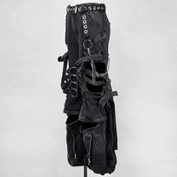 Jeans pour femmes, pantalon cargo personnalisé en métal lourd, style hip-hop, streetwear pour hommes