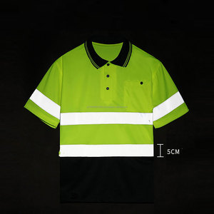 Custom Hi Vis 100% Polyester Safety Workwear for Men Breathable Reflective Winter Jackets <b>Shirts</b>-Hi Visibility Safety Clothing - Product Image 2