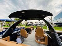 Bateau Ponton de Luxe Ecocampor 2026 en Fibre de Verre, Tritoon de Fête, à Vendre