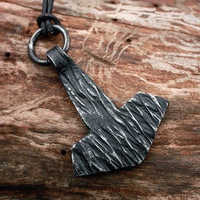 Top vente Viking bijoux Antique en acier inoxydable nordique bijoux Viking Thor Mjolnir marteau collier par UCI