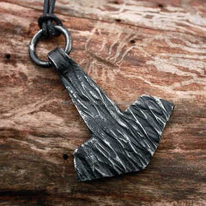 Joyería vikinga más vendida, joyería nórdica antigua de acero inoxidable, collar de martillo vikingo Thor Mjolnir de UCI - Product Image 4