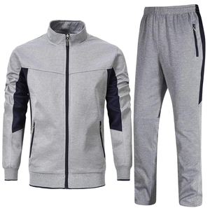 Nouveauté Ensemble de survêtement pour homme Survêtement ample à blocs de couleur Fitness Sécurité Luxe Survêtements d'hiver pour hommes - Product Image 2