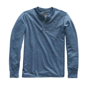 Precio al por mayor, alta calidad, cómoda Camiseta de manga larga con cuello de lujo 100%, proveedor de camisetas de proveedor de BD - Product Image 4